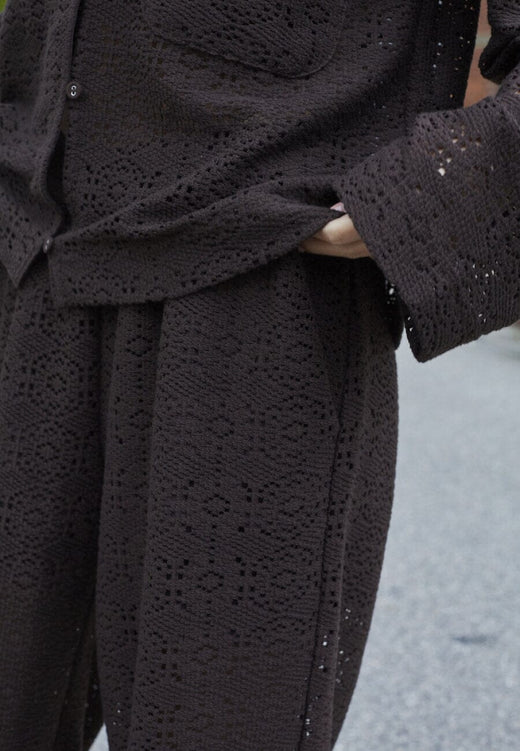 Sisters Point - Elsia-Pa 18973 - 222 - D. Chocolate Bukser 