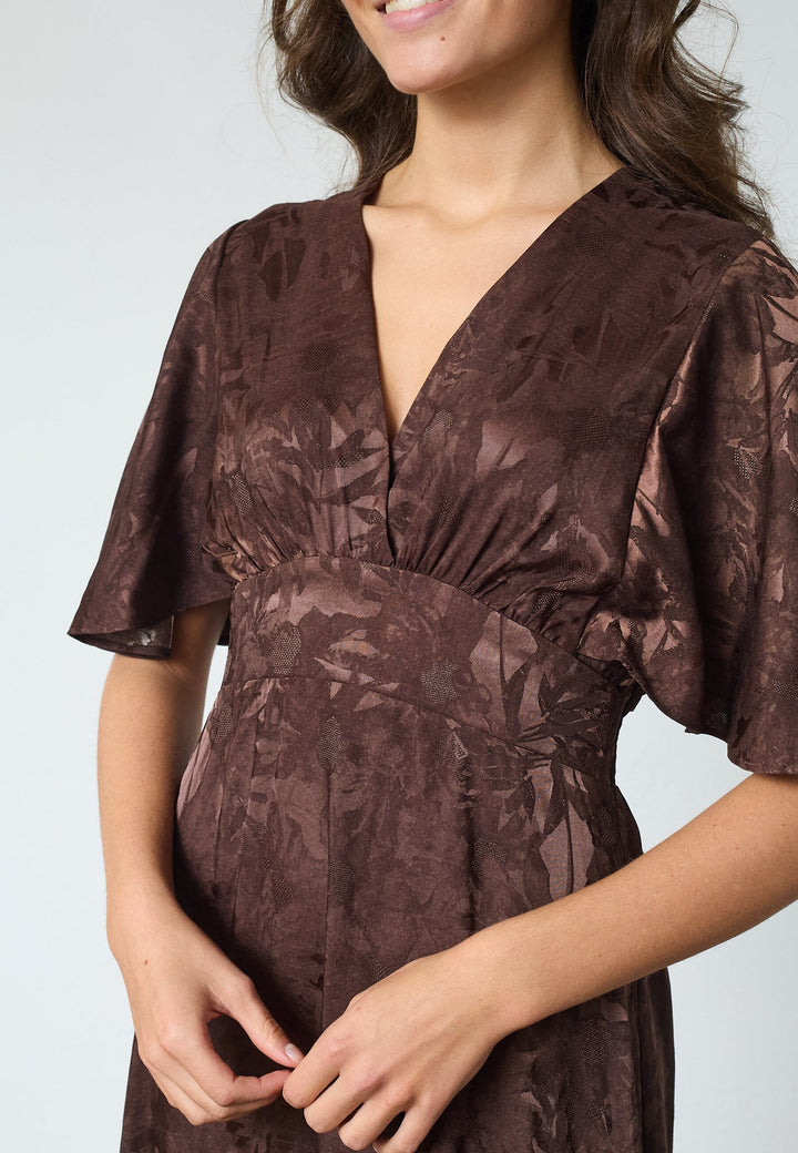 Sisters Point - Gisela-Dr23 19531 - 813 - Brown Flower Kjoler 