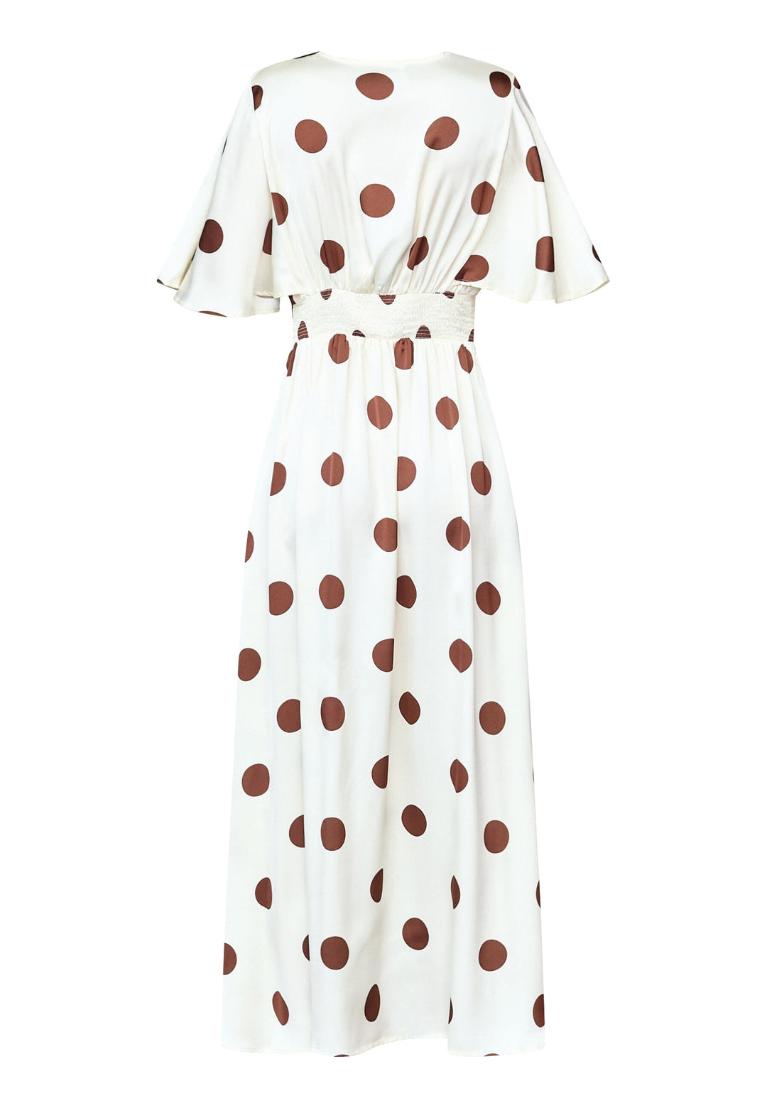 Sisters Point - Gisela-Dr34 20106 - 803 - Cream/Brown Dots Kjoler 