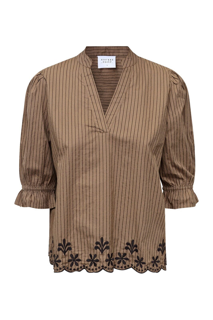 Sisters Point - Inusa-Ss2 19647 - 833 - Brown Stripes