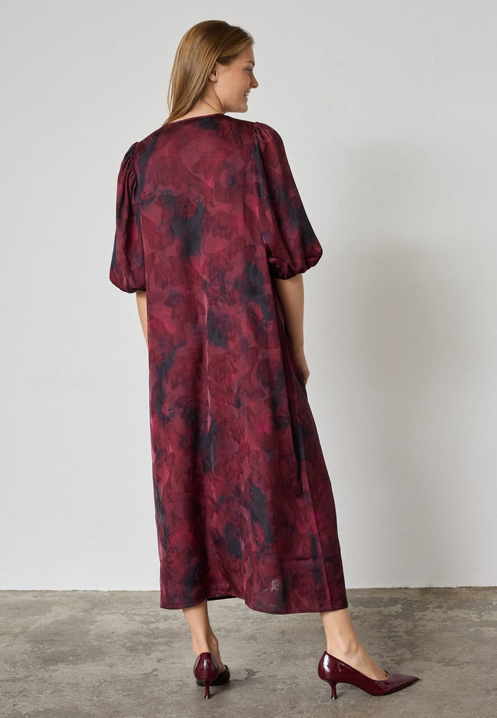 Sisters Point - Ventia-V.Dr6 19520 - 801 - Bordeaux Blurred Kjoler 