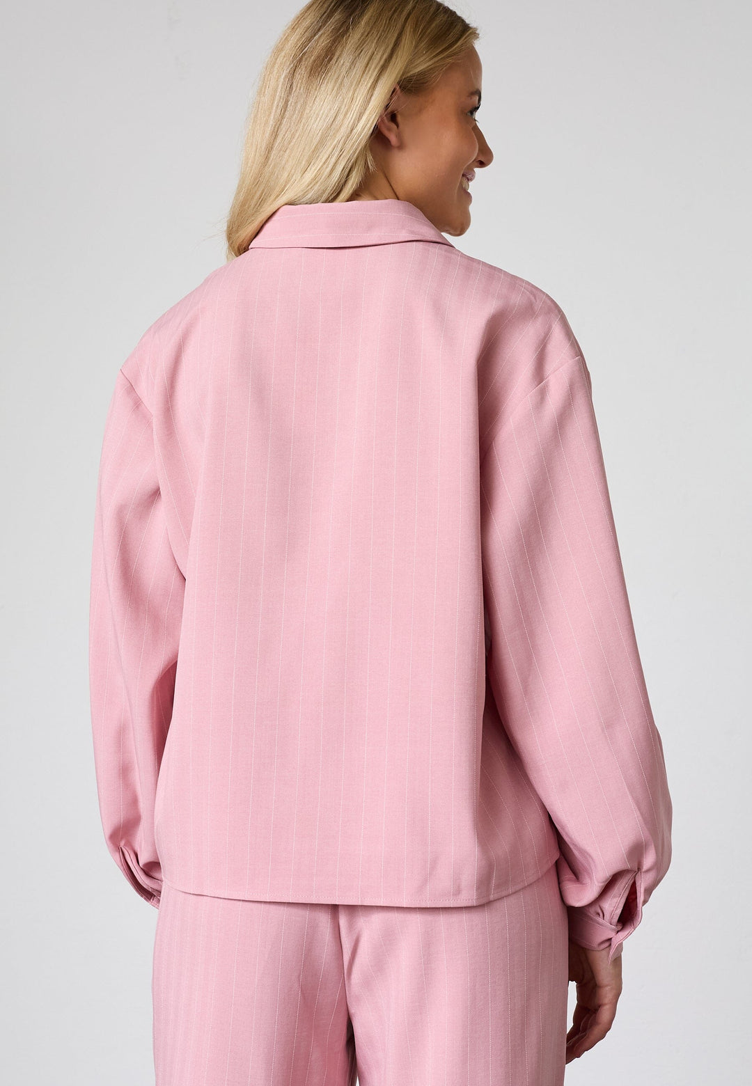 Sisters Point - Verina-Sh3 19504 - 531 - Mauve Pinstripe Skjorter 