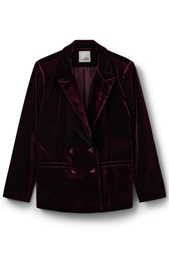 Sofie Schnoor - S244231 Blazer - Burgundy