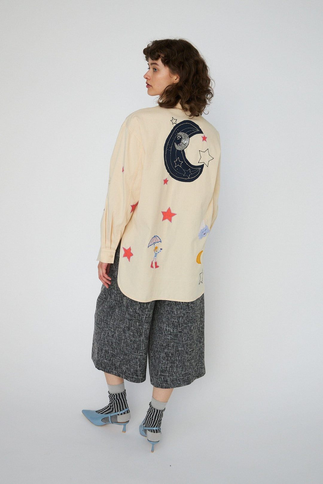 Stella Nova - Bead Embellished Shirthc54-2336 - 053 Creme Brûlée Skjorter 