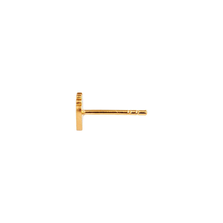 Stine A - Petit Shell Earring Golden - 1030-02-S