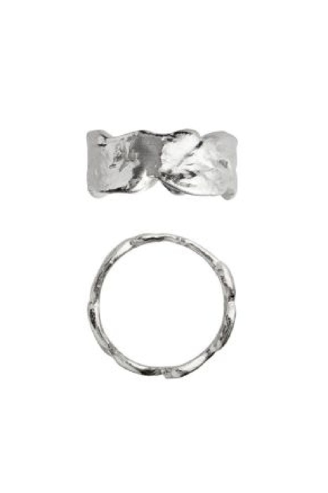 Stine A - Silver Splash Lava Ring - 4052-00-54