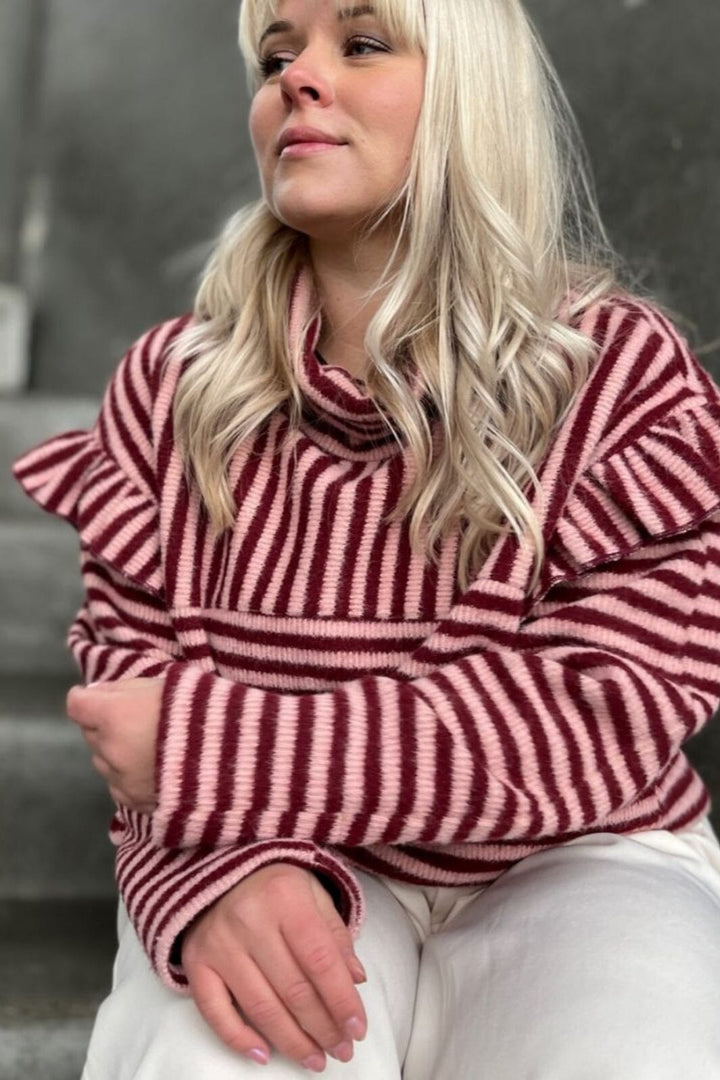 Stories From The Atelier By Copenhagen Shoes - My Moments CC8095 - 2220 - Bordeaux/Pink