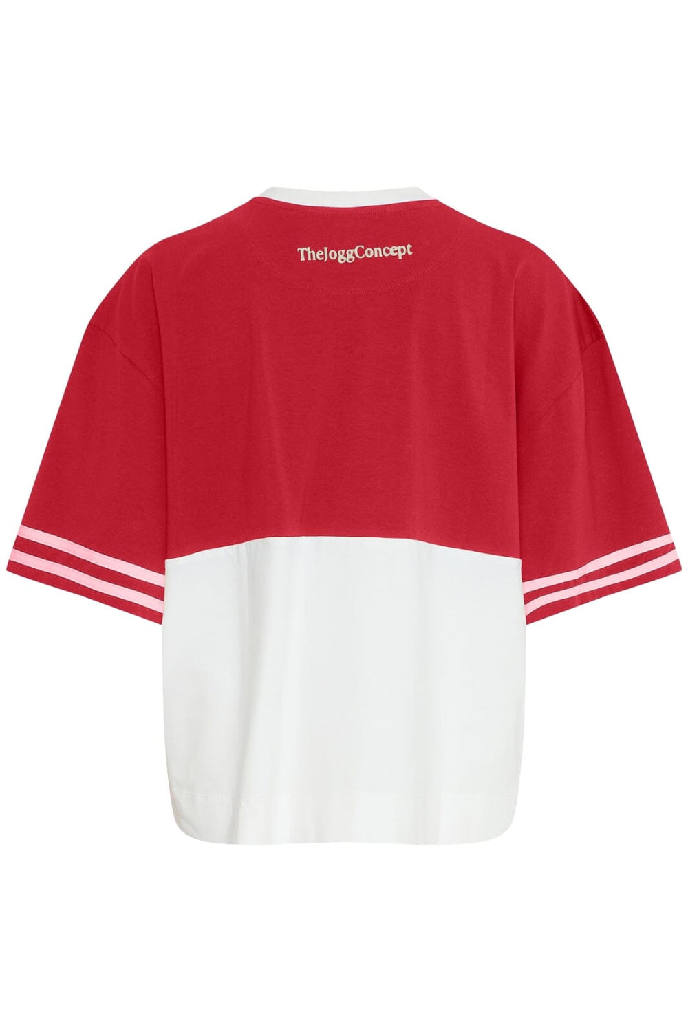 The Jogg Concept - Jcsabell Block Tshirt - 201530 Salsa Mix
