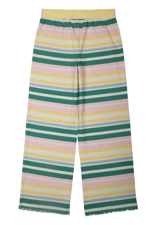 The New - Tnkate Wide Rib Pants - Lemon Drop Bukser 