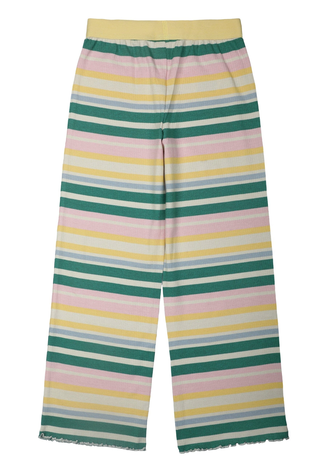 The New - Tnkate Wide Rib Pants - Lemon Drop Bukser 
