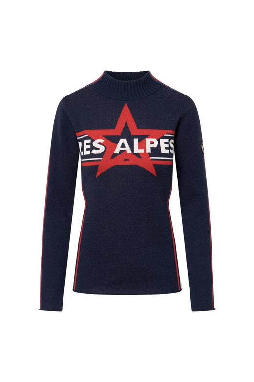 Twist & Tango - Les Alpes Star Sweater 907254 - Navy Sweatshirts 