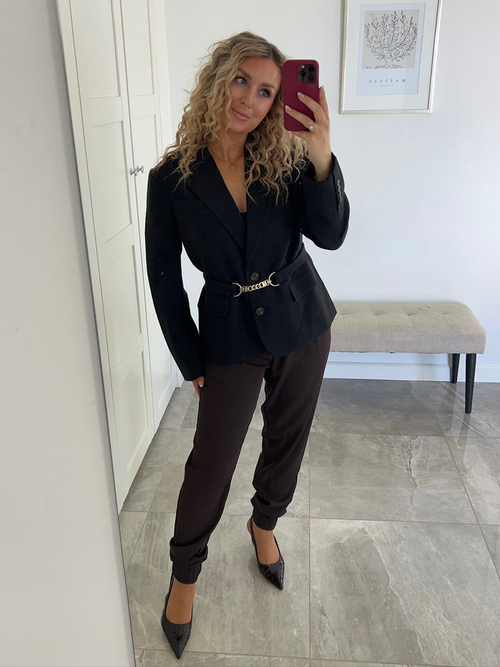 Valentin Studio - Classic Blazer - Black Blazere 