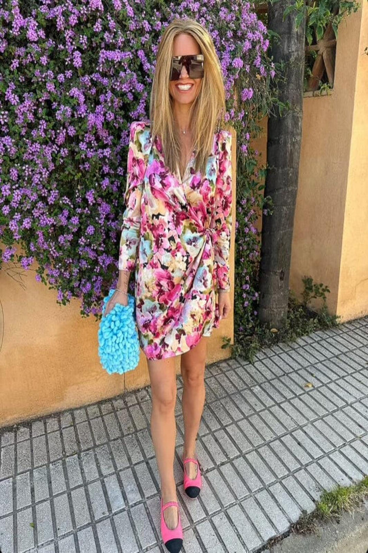 Valentin Studio - Josie Tokyo Flower Dress - Rose