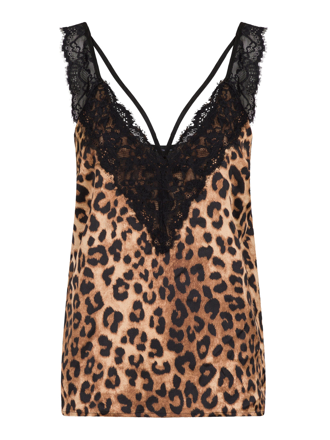 Valentin Studio - String Leopard Top - Leopard
