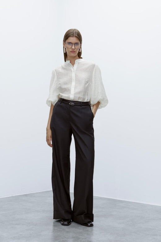 Vila - Vigilja Pants - 5040867 Black