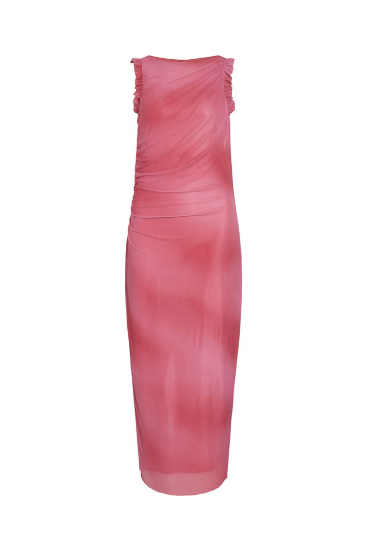 Vila - Virikke S/L Ankle Dress/1/Ka - 5003312 Sea Pink