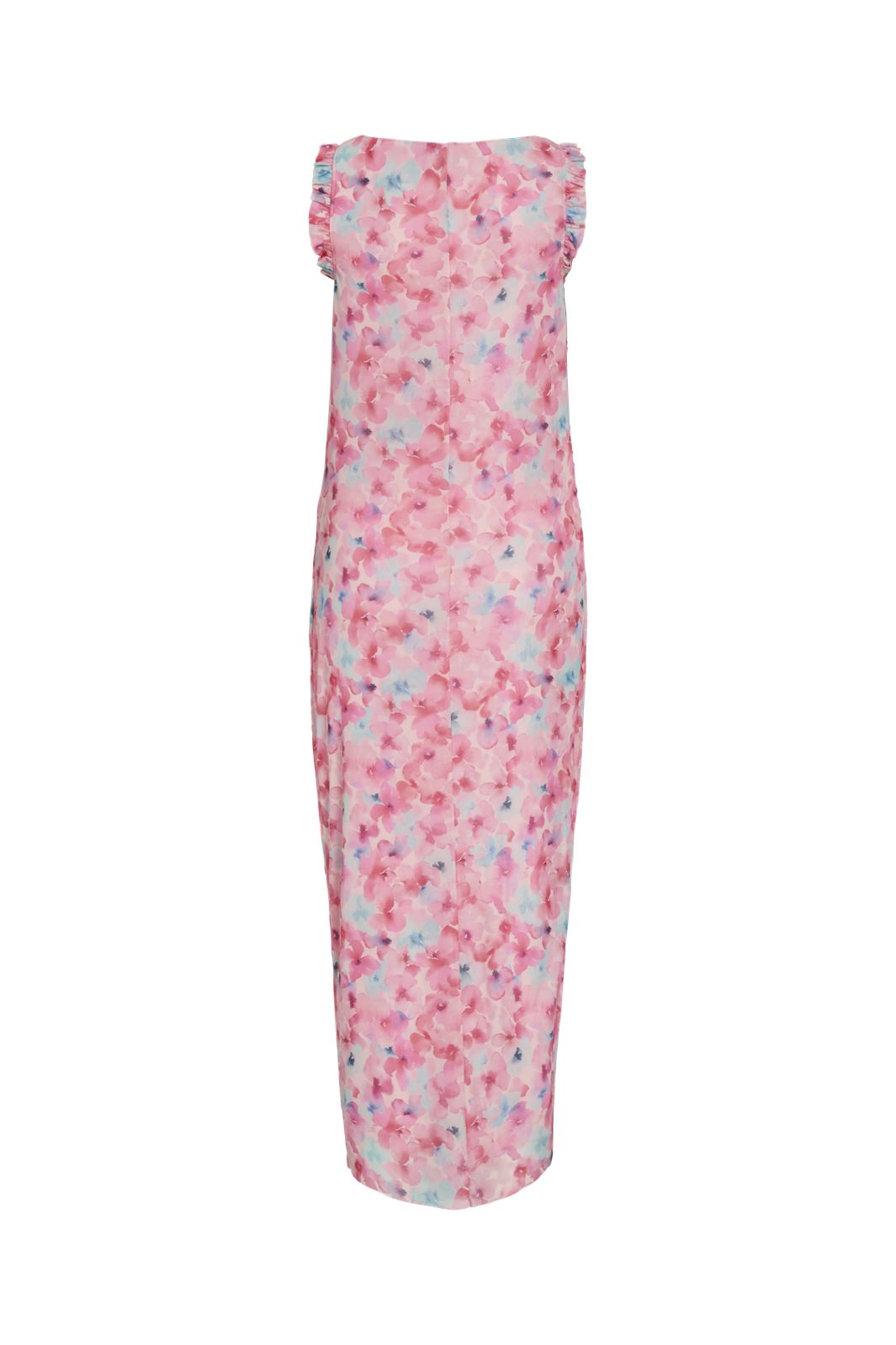 Vila - Virikke S/L Ankle Dress/1/Ka - 5003314 Cherry Blossom Flowers