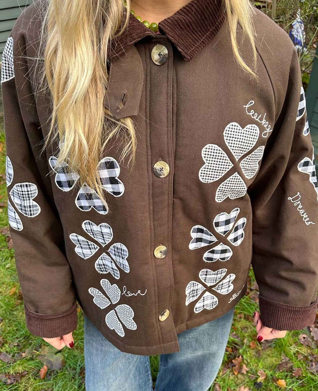 Sissel Edelbo - Lillibeth Jacket Se 2024 - Checked Brown