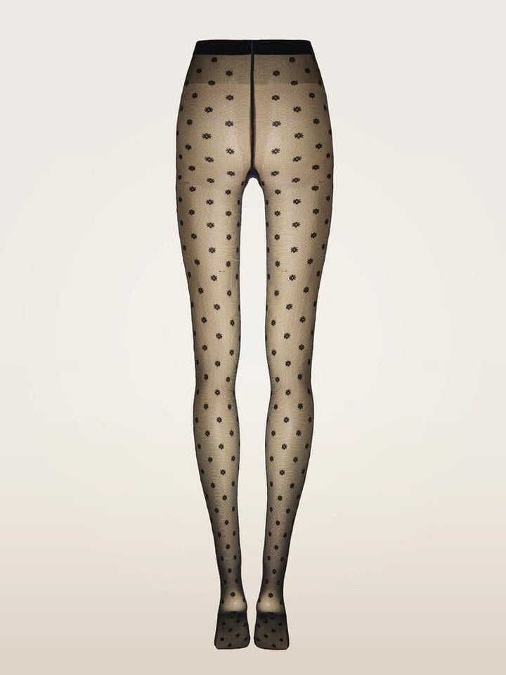 Wolford - Daisy Tights17667 - 9180 Black/black Strømpebukser 