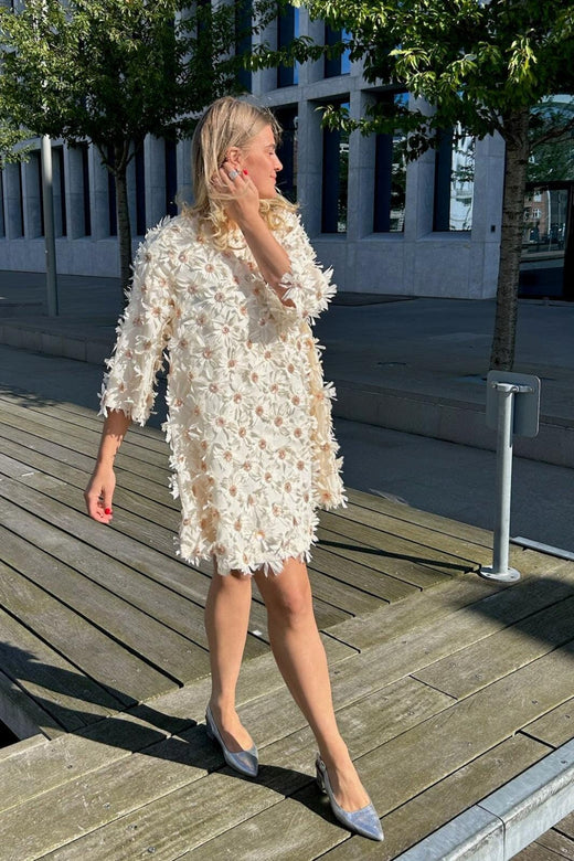 YAS - Yasabelone 3/4 Dress - 5031498 Sheer Bliss Kjoler 