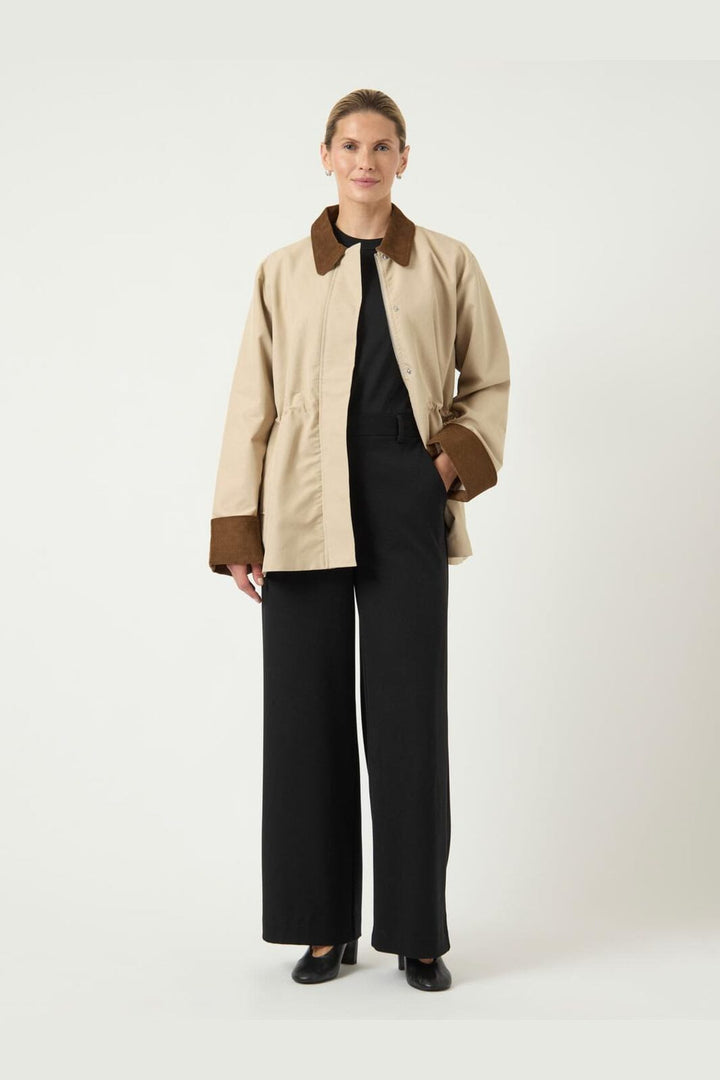 Y.A.S - Yasanca Ls Parka Jacket - 4920208 Oxford Tan