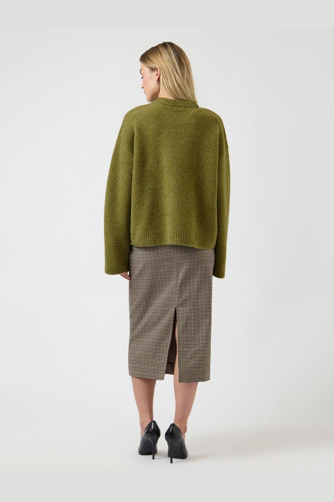 YAS - Yascardi Ls Knit Pullover - 5101614 Cardamom Seed