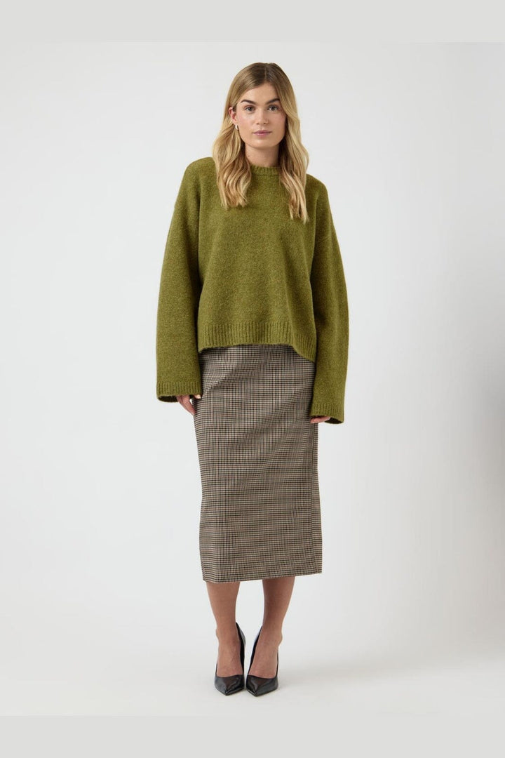 YAS - Yascardi Ls Knit Pullover - 5101614 Cardamom Seed