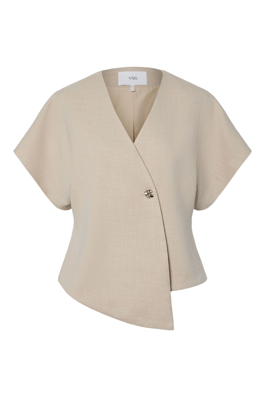 YAS - Yascomira Ss Blazer - 4927379 Oatmeal