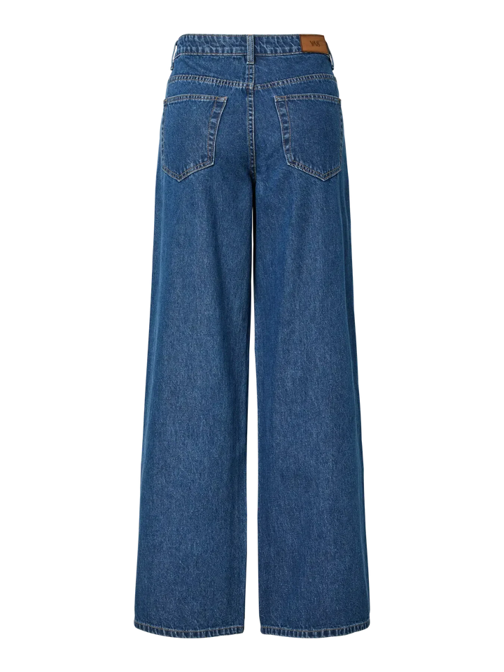 Y.A.S - Yaselsie Wide Jeans - 4951955 Medium Blue Denim Jeans 