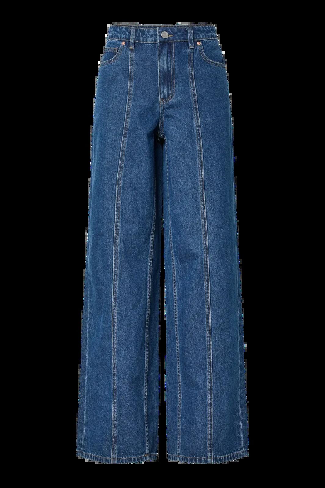 Y.A.S - Yaselsie Wide Jeans - 4951955 Medium Blue Denim Jeans 