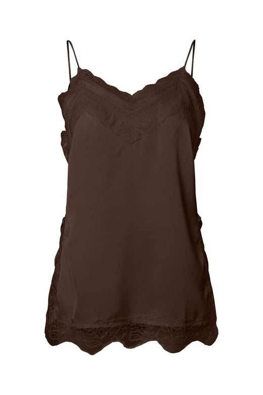Y.A.S - Yasfrankie Strap Top - 5091564 Chocolate Brown