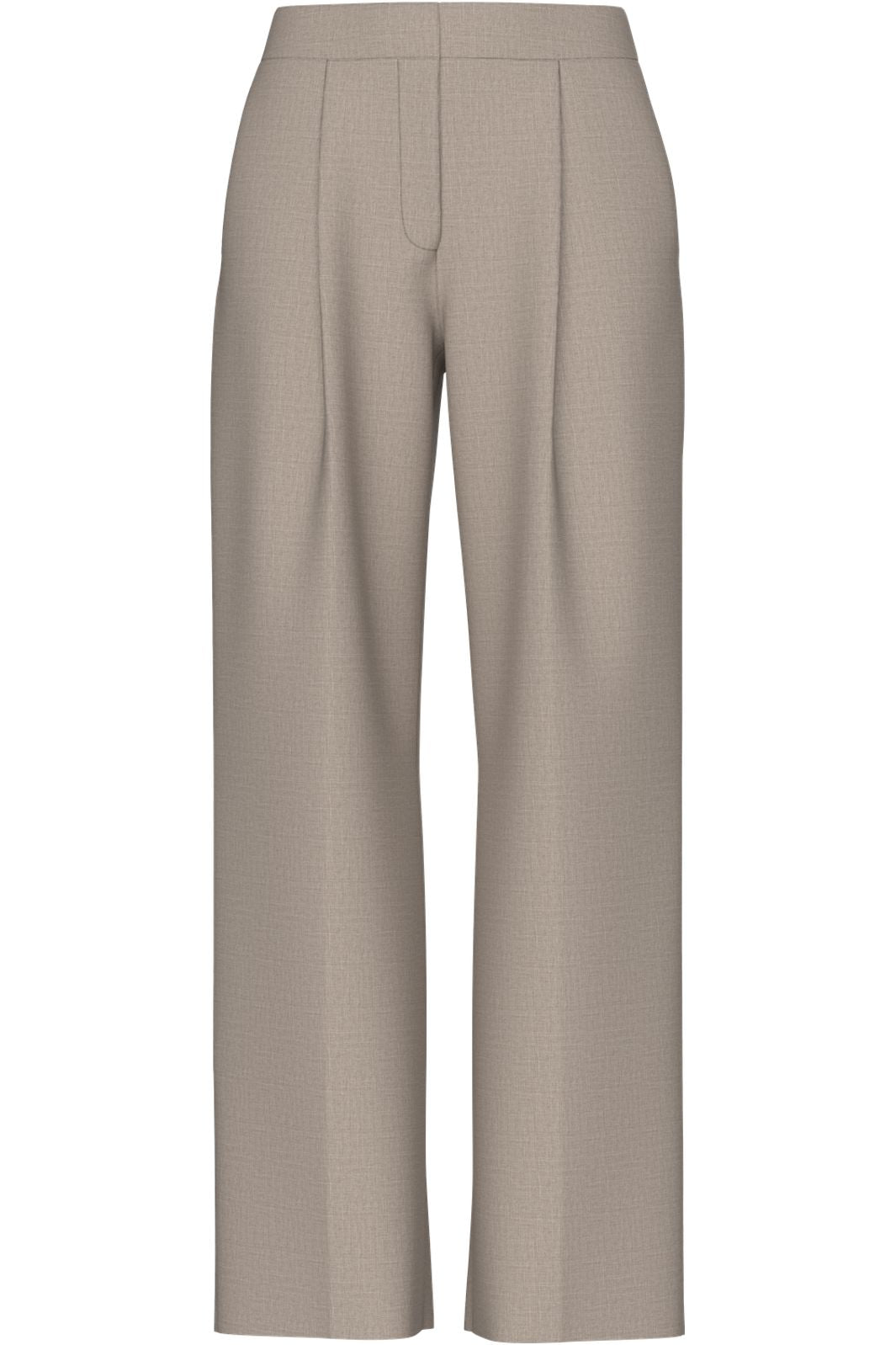 YAS - Yasmalino Pant - 5235793 Medium Grey Melange