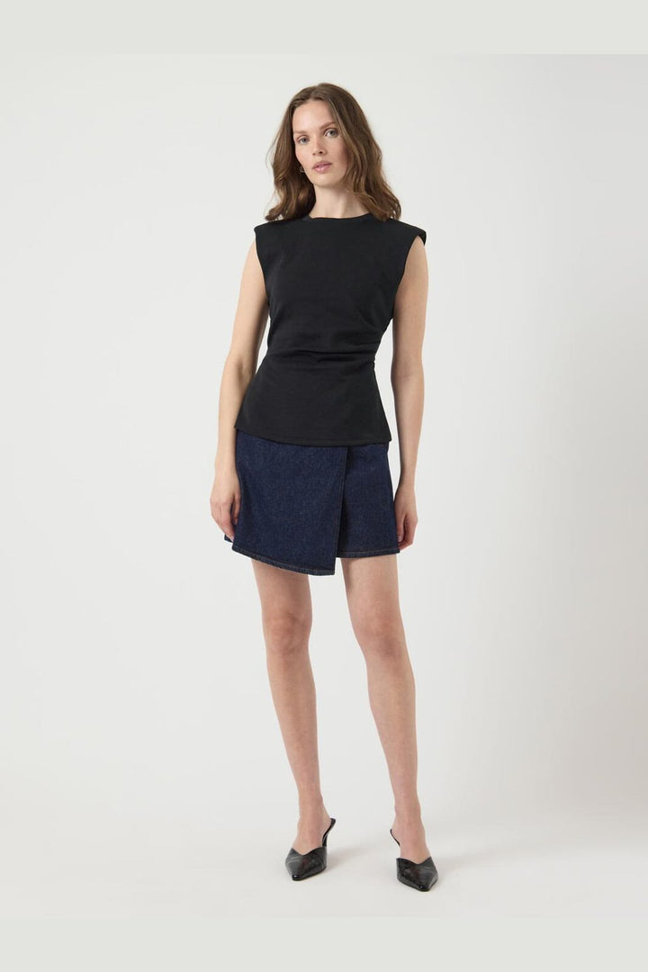 Y.A.S - Yaspina Sl Top - 4869707 Black