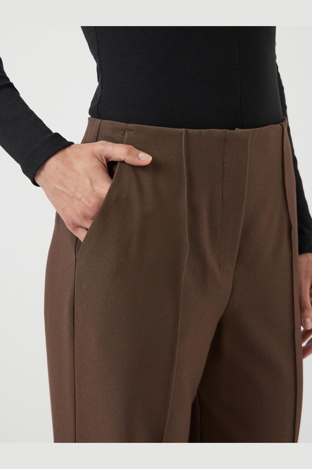 YAS - Yasreemaj Pant - 4961527 Chocolate Brown