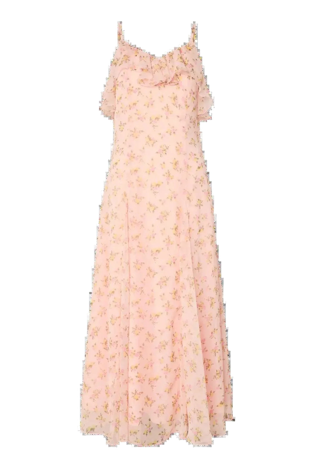 Y.A.S - Yassoiree Strap Maxi Dress Bm - 4977236 Blushing Rose Soiree Aop Kjoler 