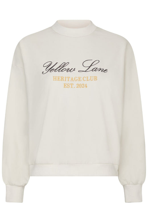 Yellow Lane - Heritage Sweat 165302 - 122 - Creme Sweatshirts 
