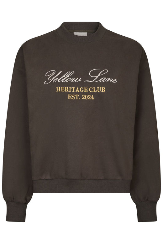 Yellow Lane - Heritage Sweat 165302 - 132 - Antracit Sweatshirts 